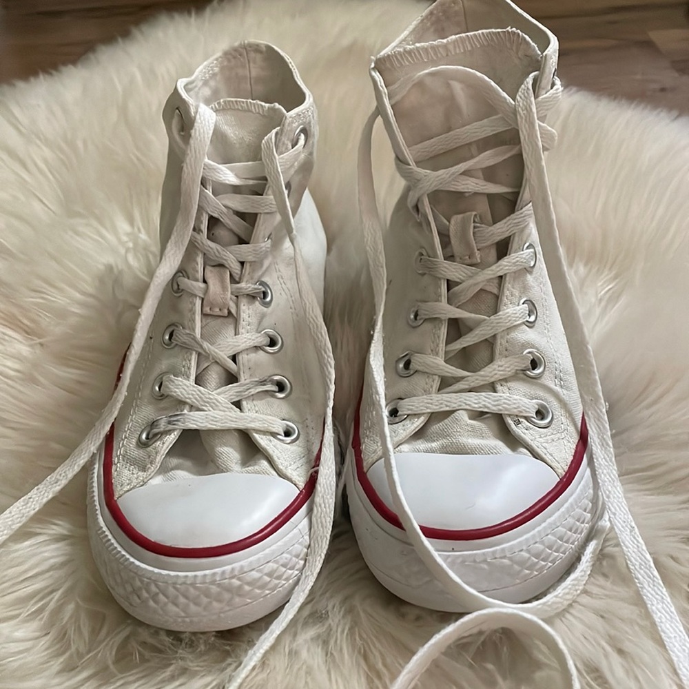 White Converse